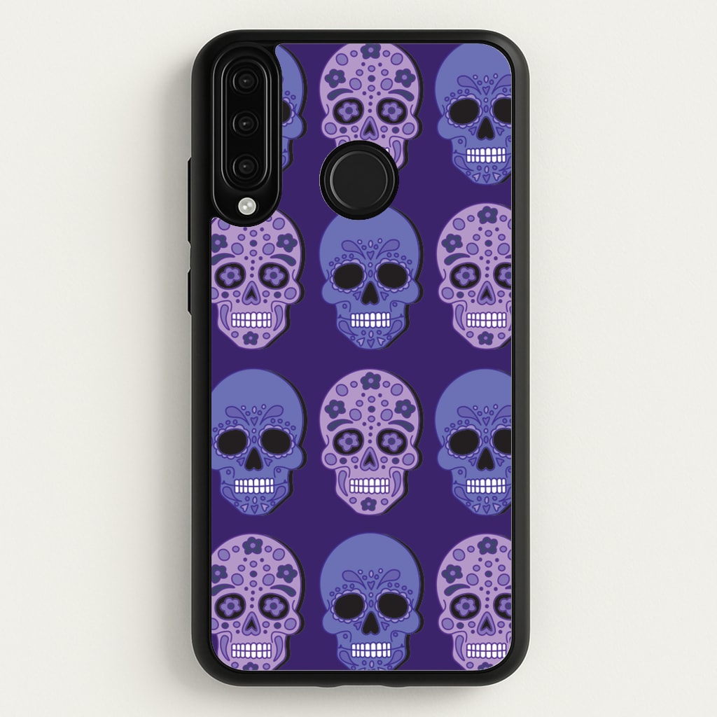 Pattern 3 - Day Of The Dead Phone Case for Huawei P30 Lite