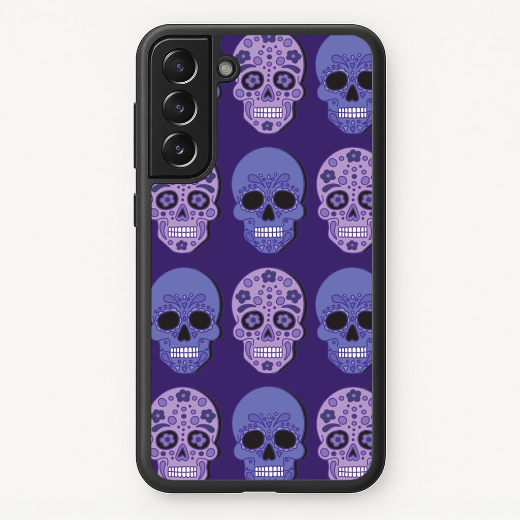 Pattern 3 - Day Of The Dead Phone Case for Galaxy S21