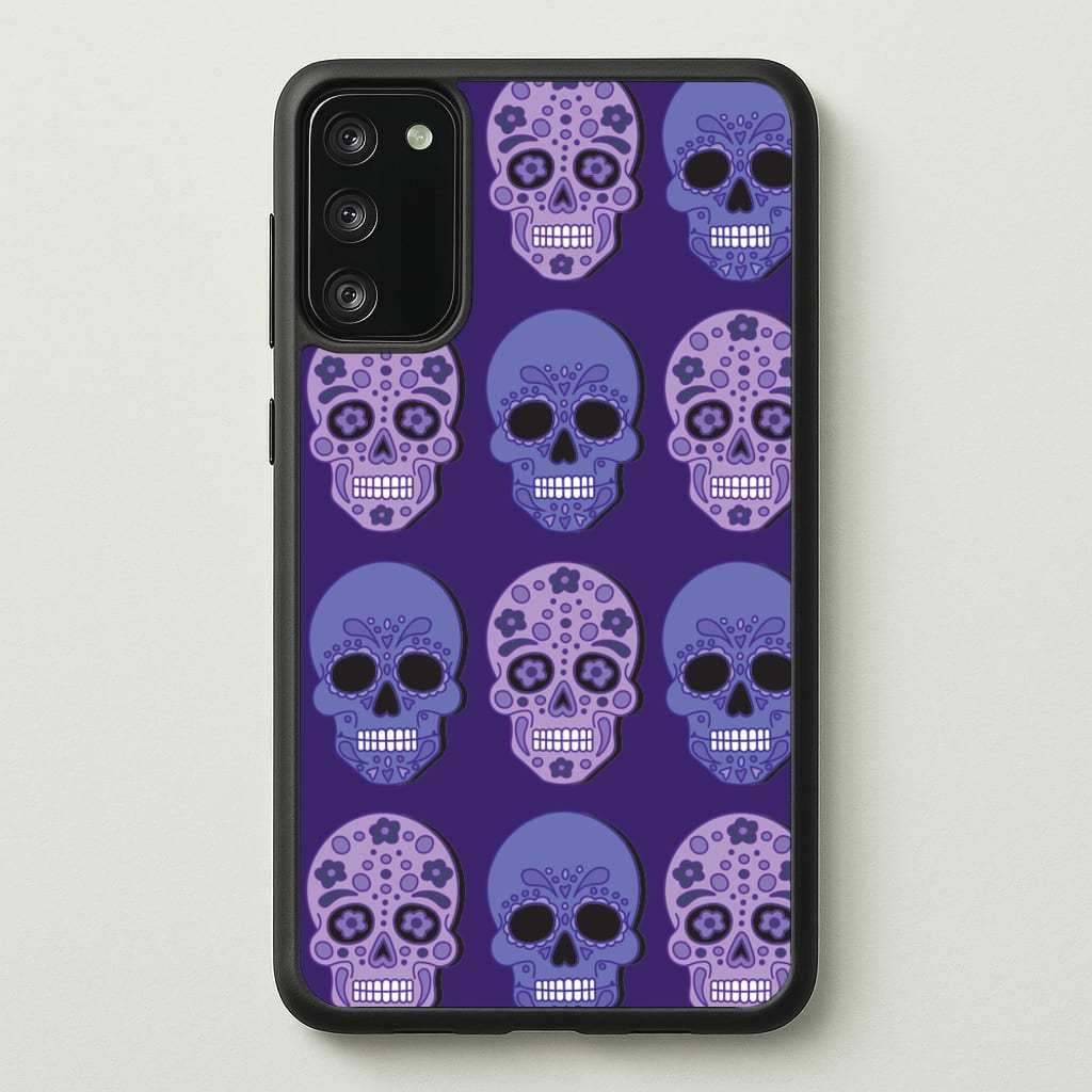 Pattern 3 - Day Of The Dead Phone Case for Galaxy S20