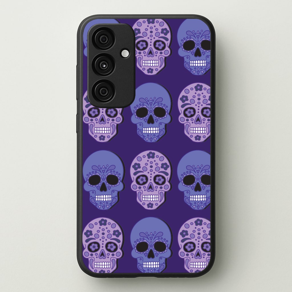 Pattern 3 - Day Of The Dead Phone Case for Galaxy A35
