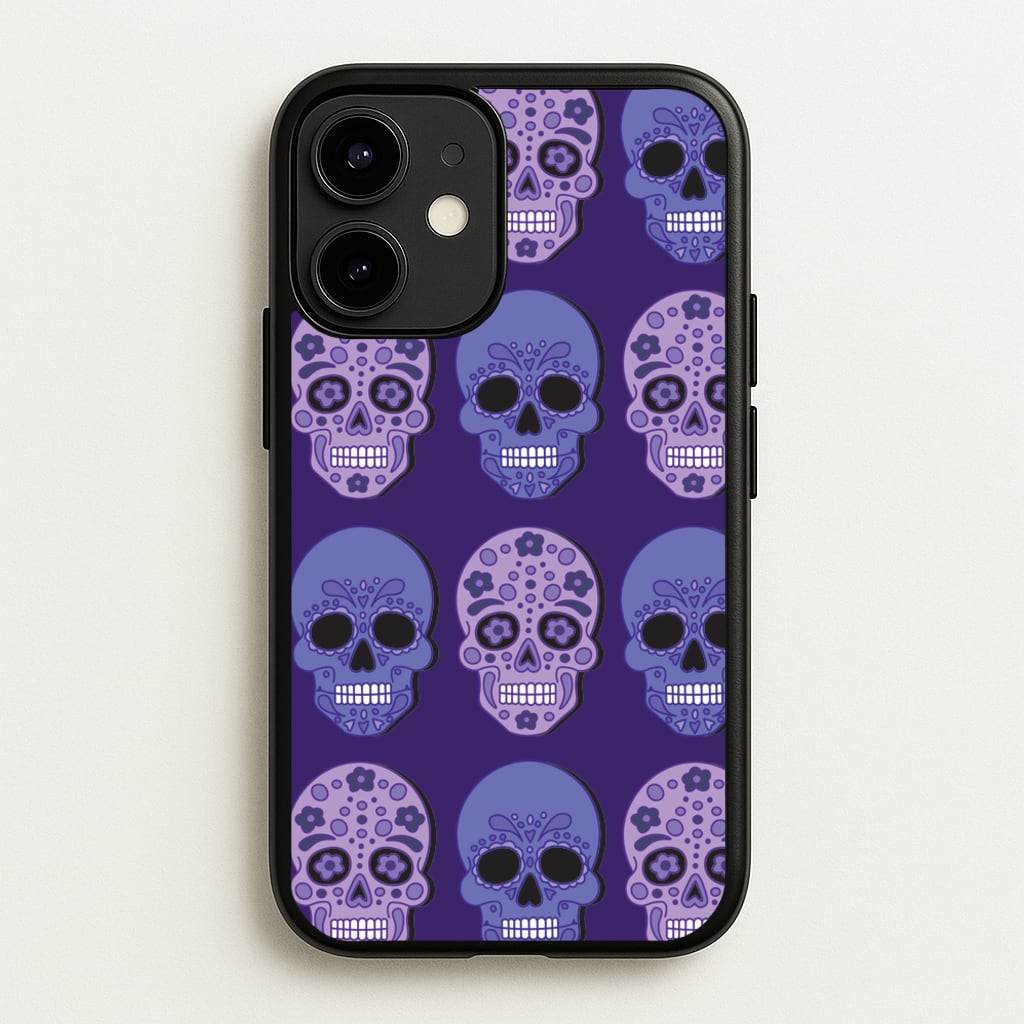 Pattern 3 - Day Of The Dead Phone Case for iPhone 12 Mini
