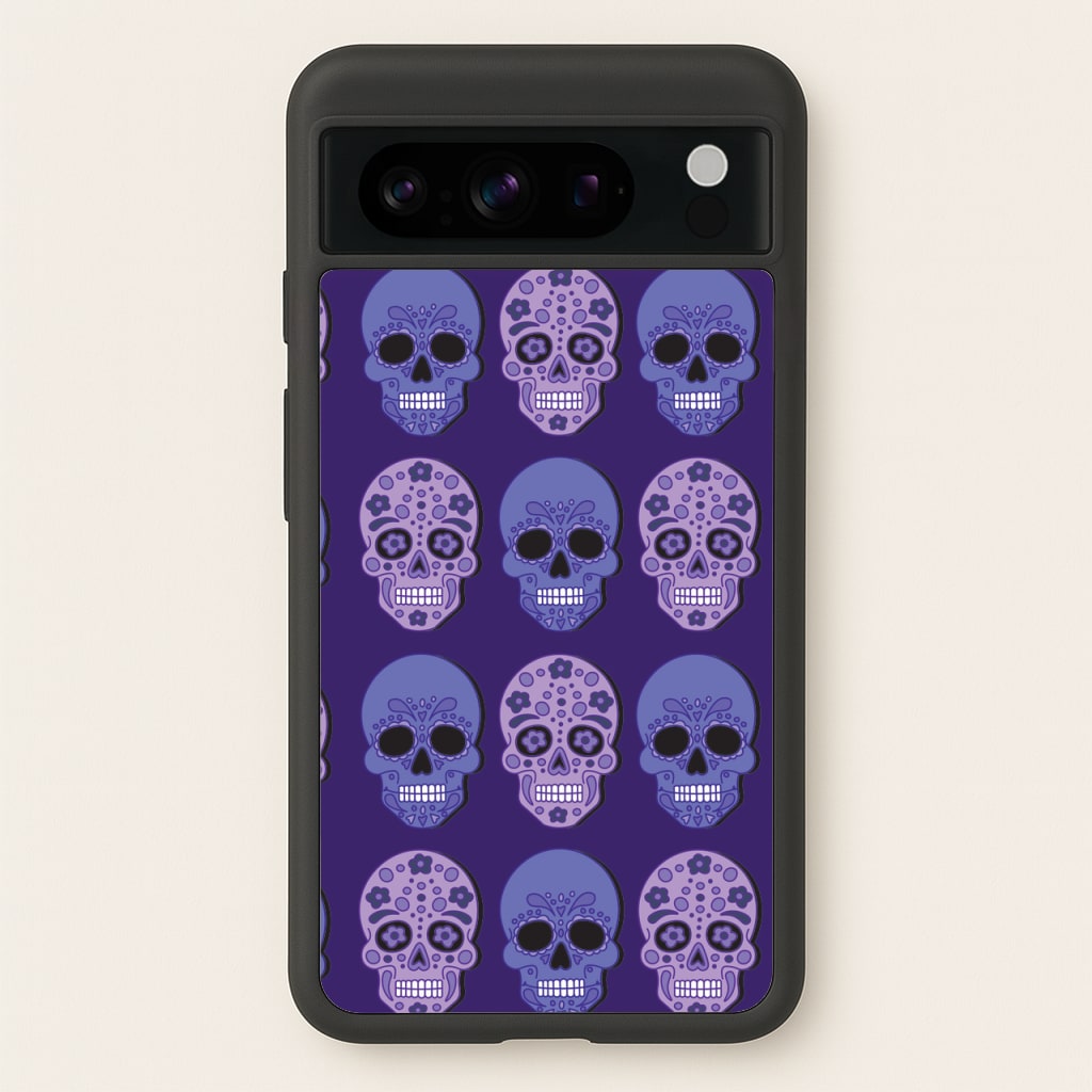 Pattern 3 - Day Of The Dead Phone Case for Google Pixel 8 Pro