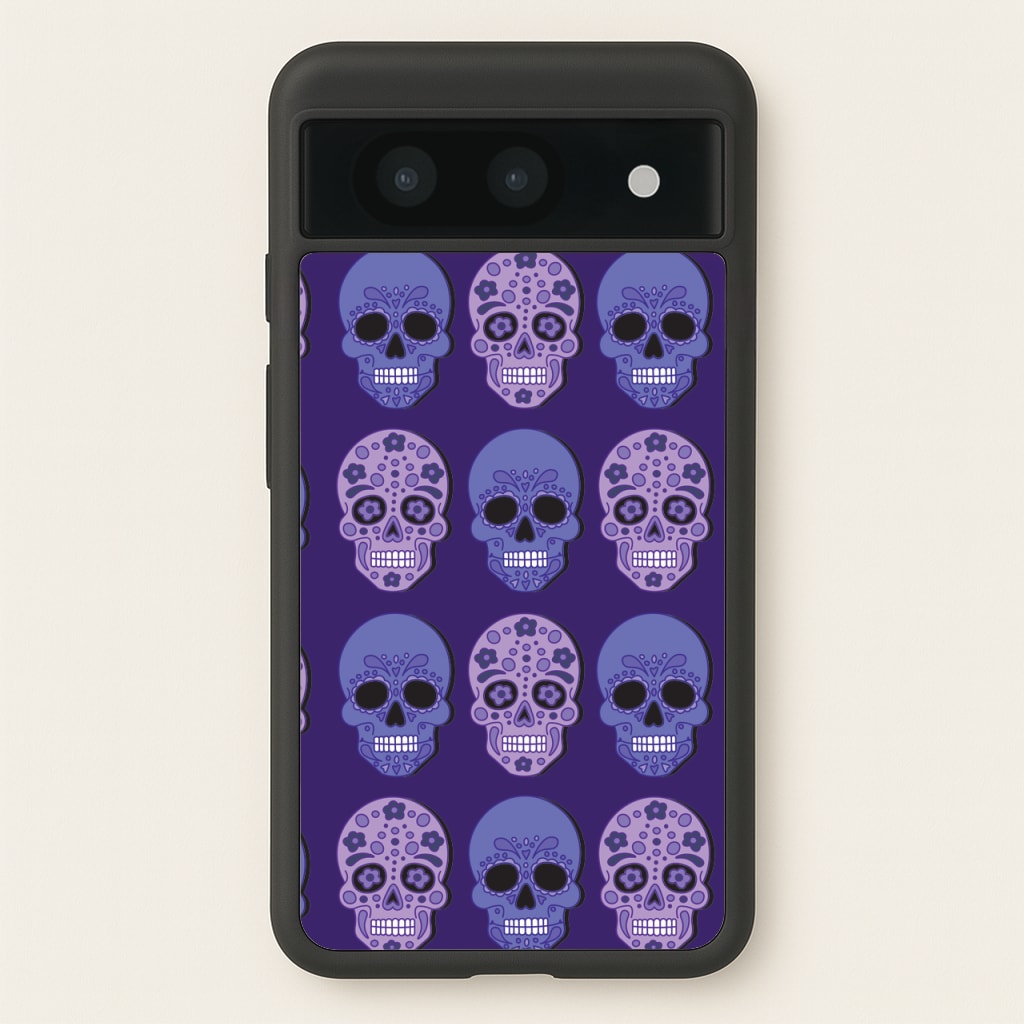 Pattern 3 - Day Of The Dead Phone Case for Google Pixel 8a