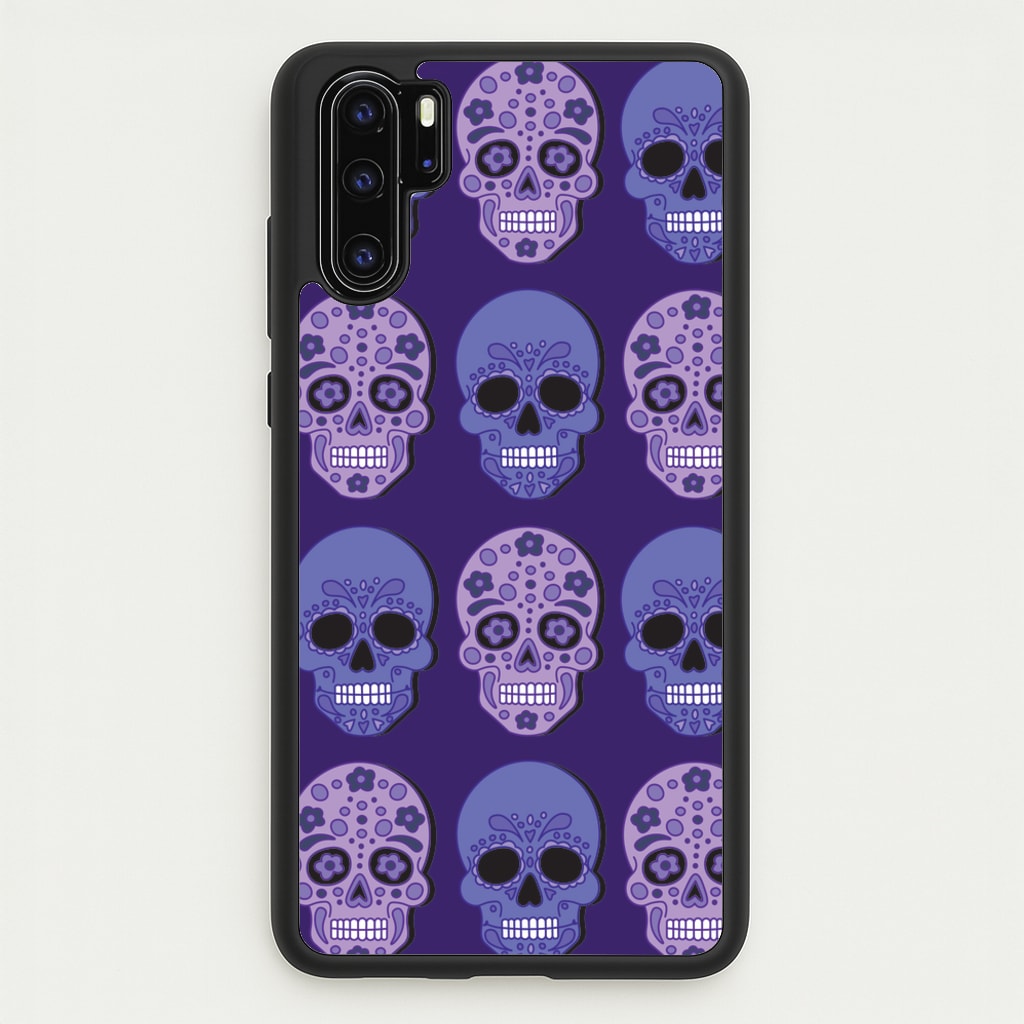 Pattern 3 - Day Of The Dead Phone Case for Huawei P30 Pro