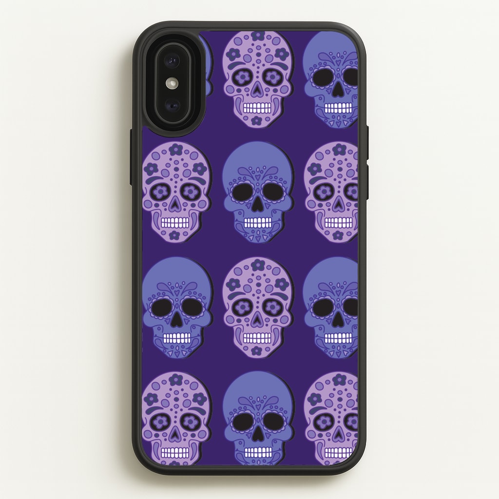 Pattern 3 - Day Of The Dead Phone Case for iPhone XS Max