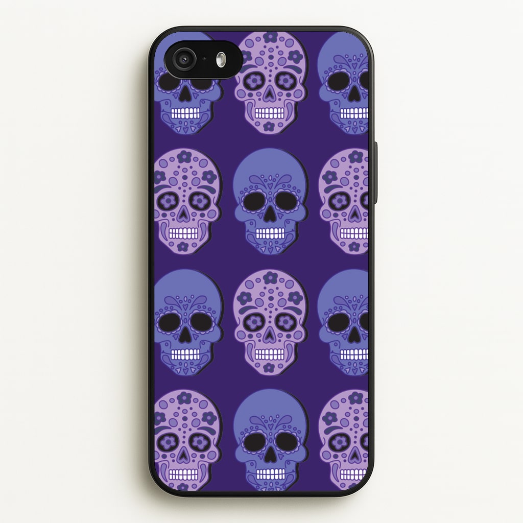 Pattern 3 - Day Of The Dead Phone Case for iPhone 5 / 5s / SE 2016