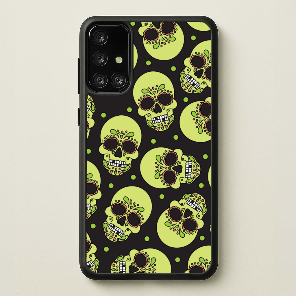 Pattern 5 - Day Of The Dead Phone Case for Galaxy A71