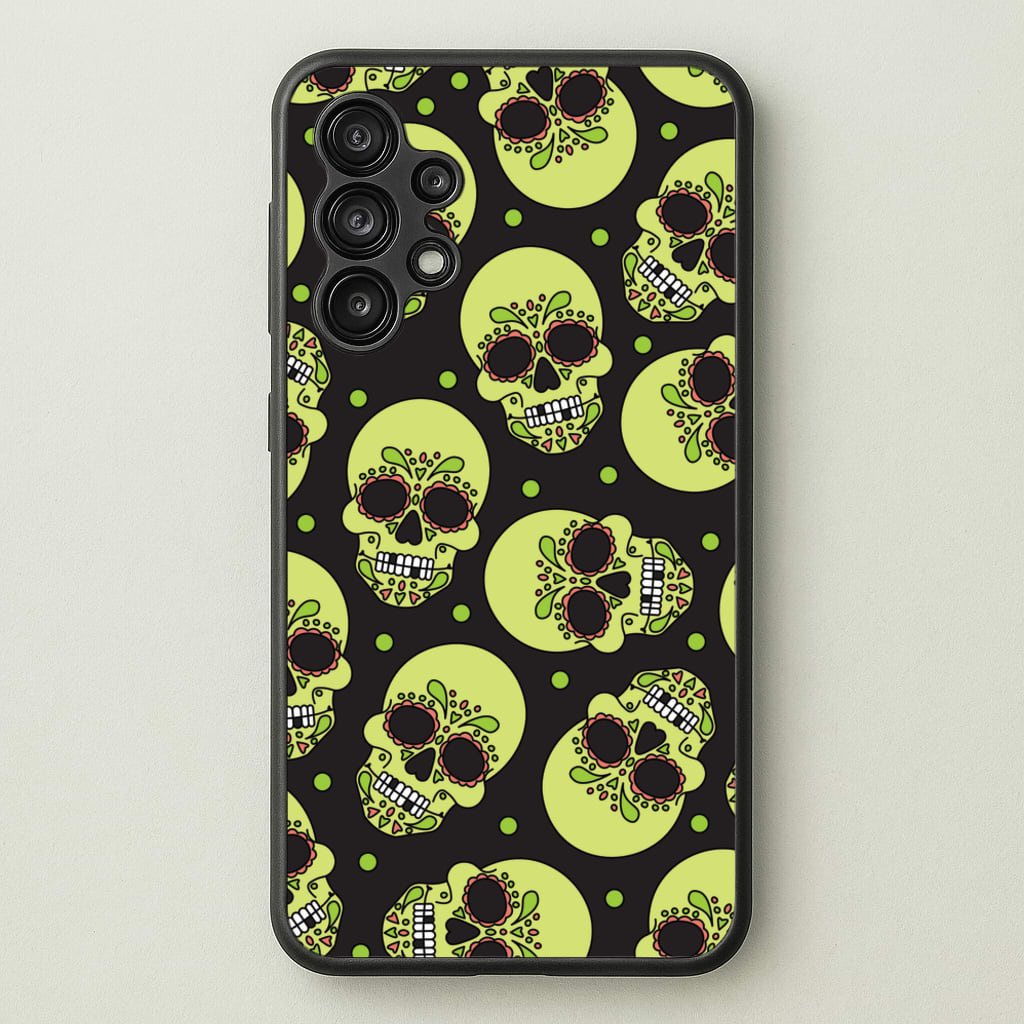 Pattern 5 - Day Of The Dead Phone Case for Galaxy A13