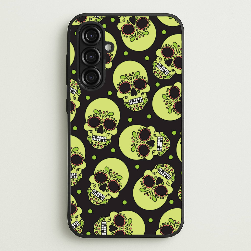 Pattern 5 - Day Of The Dead Phone Case for Galaxy A16