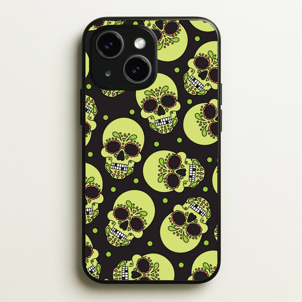 Pattern 5 - Day Of The Dead Phone Case for iPhone 15 Plus