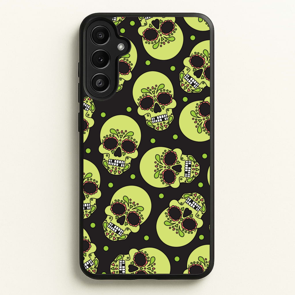 Pattern 5 - Day Of The Dead Phone Case for Galaxy A36