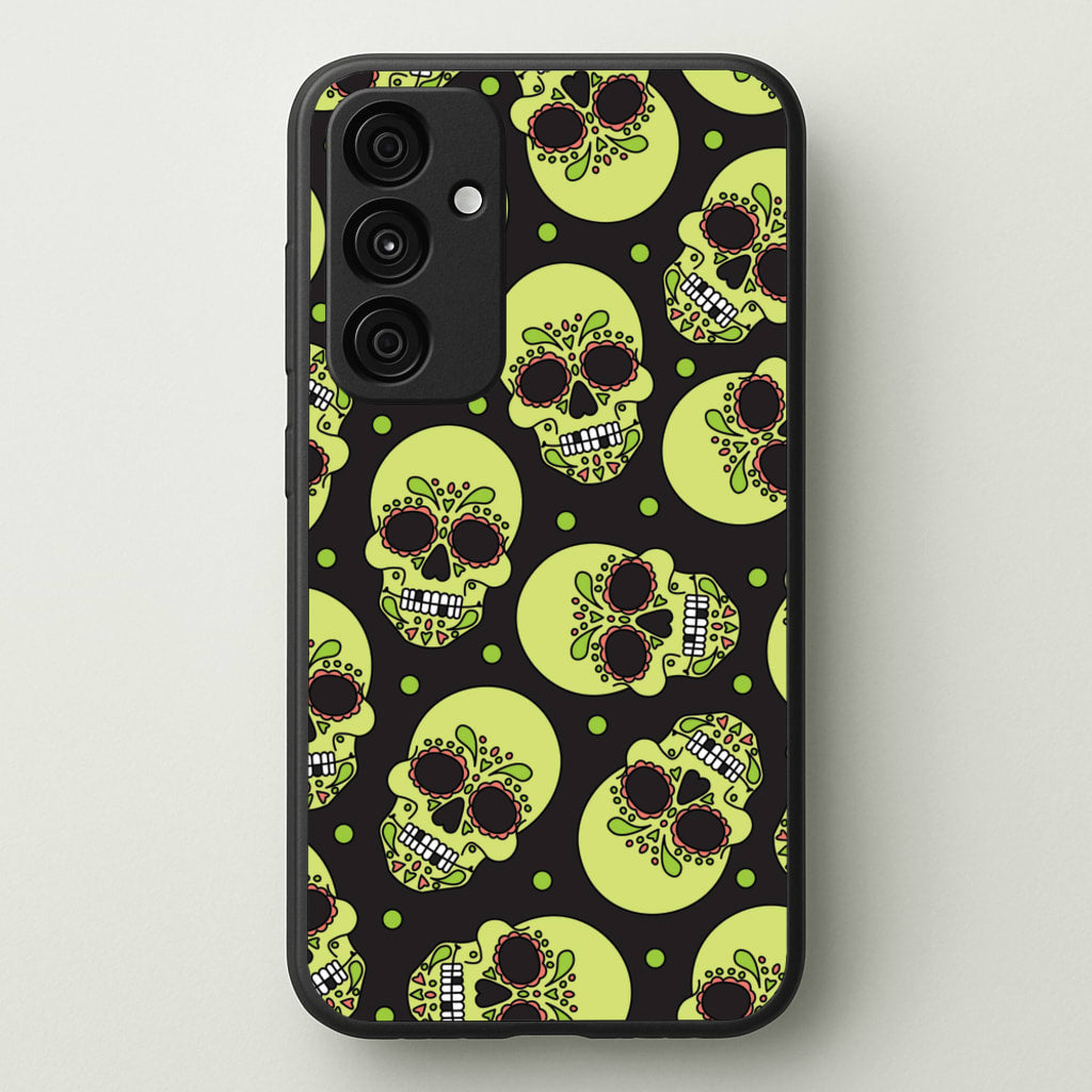 Pattern 5 - Day Of The Dead Phone Case for Galaxy A15
