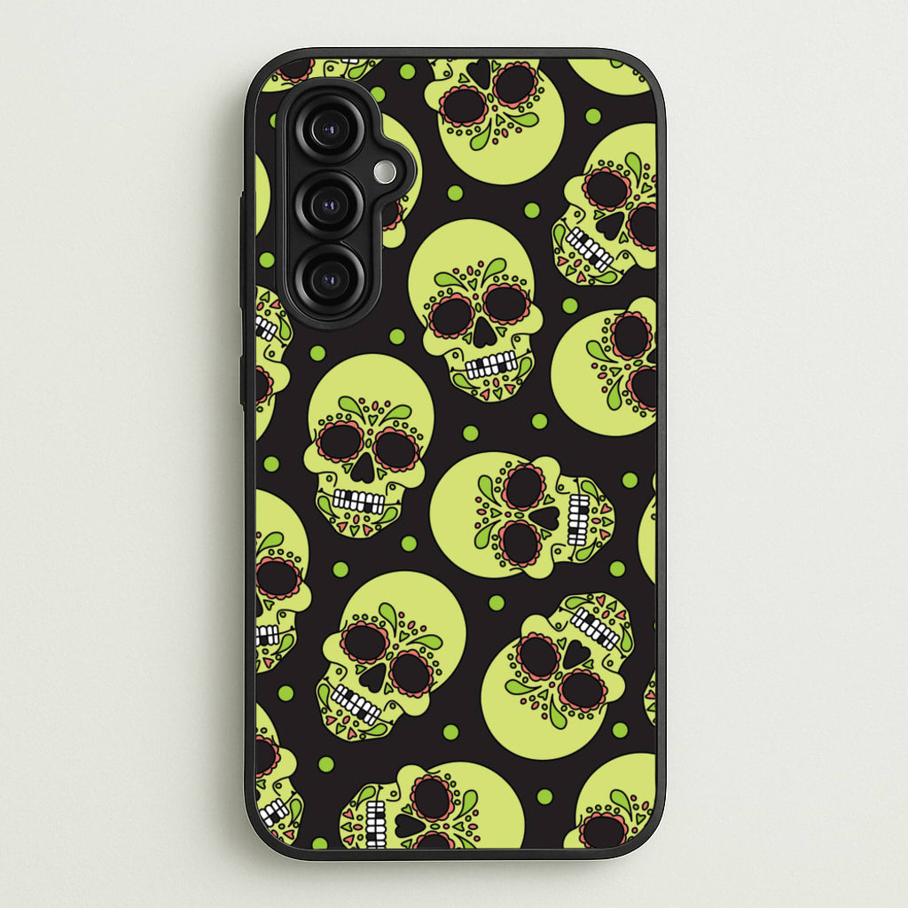 Pattern 5 - Day Of The Dead Phone Case for Galaxy A14
