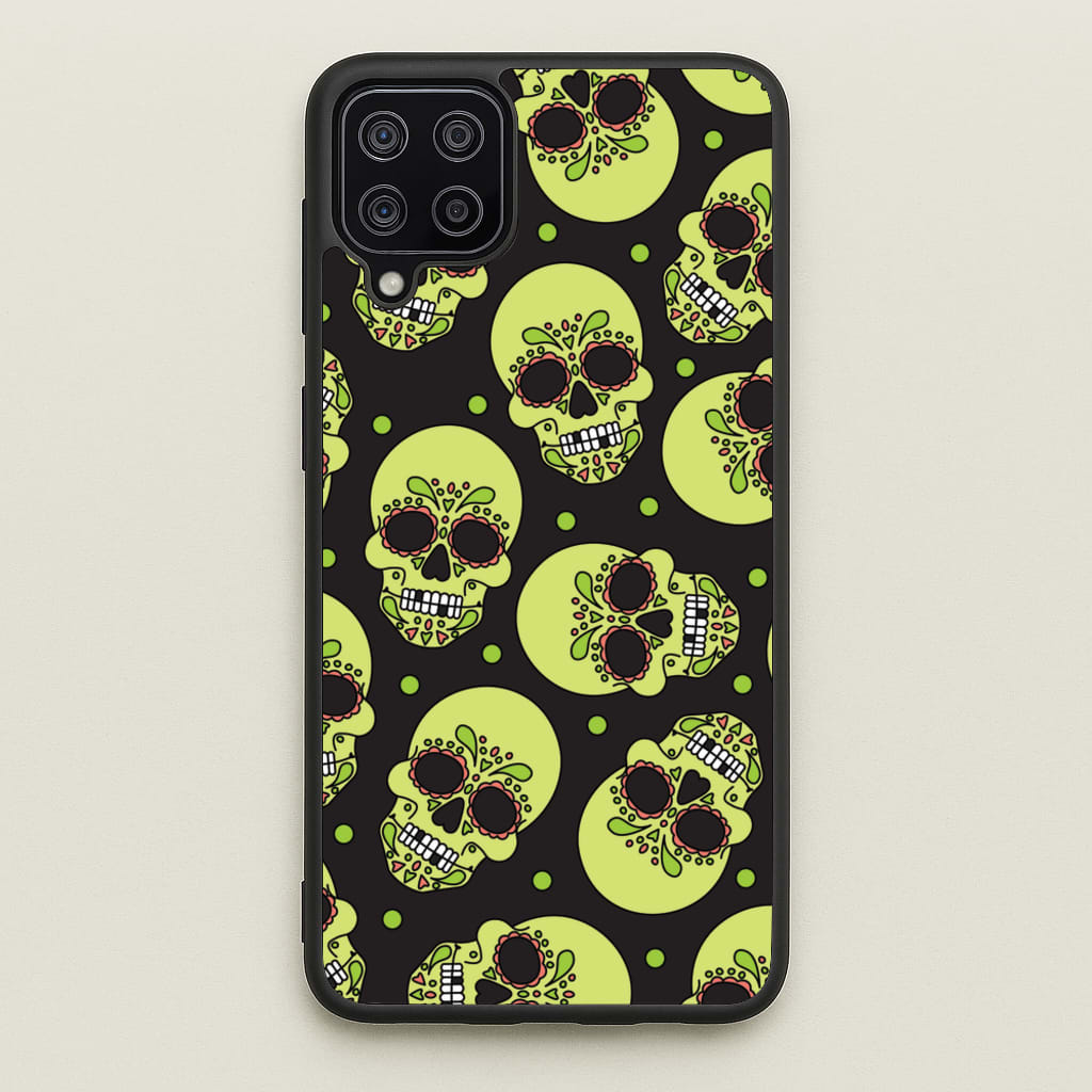 Pattern 5 - Day Of The Dead Phone Case for Galaxy A12