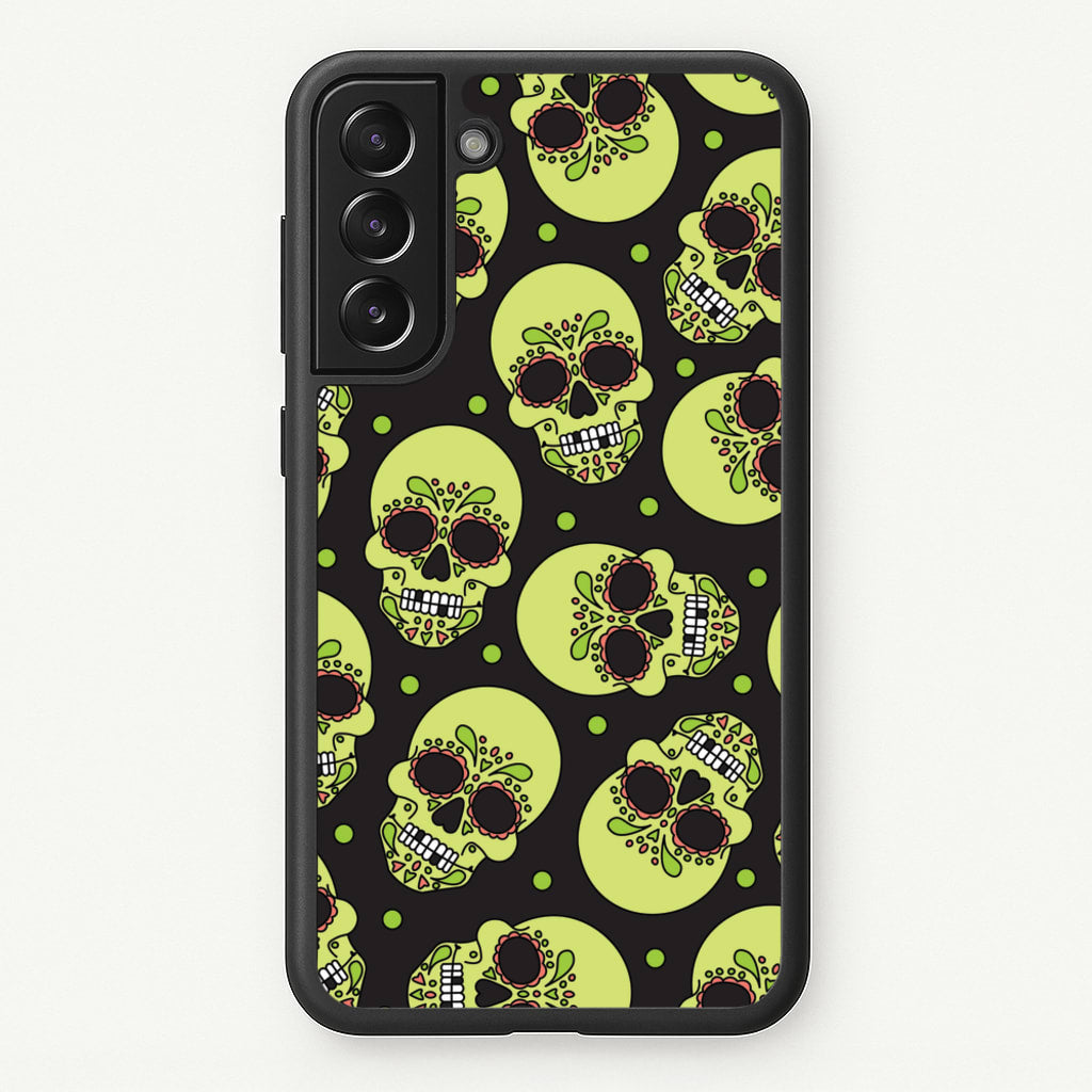 Pattern 5 - Day Of The Dead Phone Case for Galaxy S21