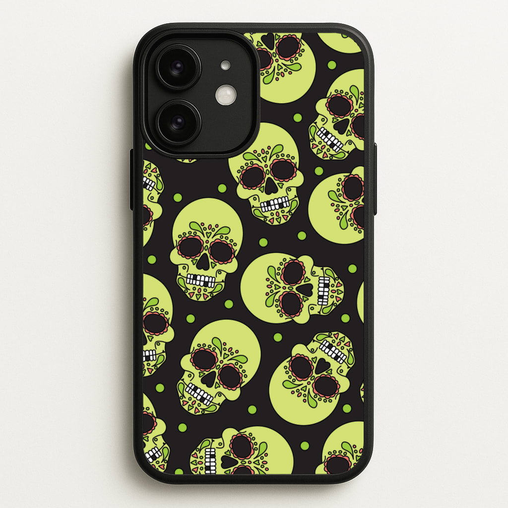Pattern 5 - Day Of The Dead Phone Case for iPhone 11
