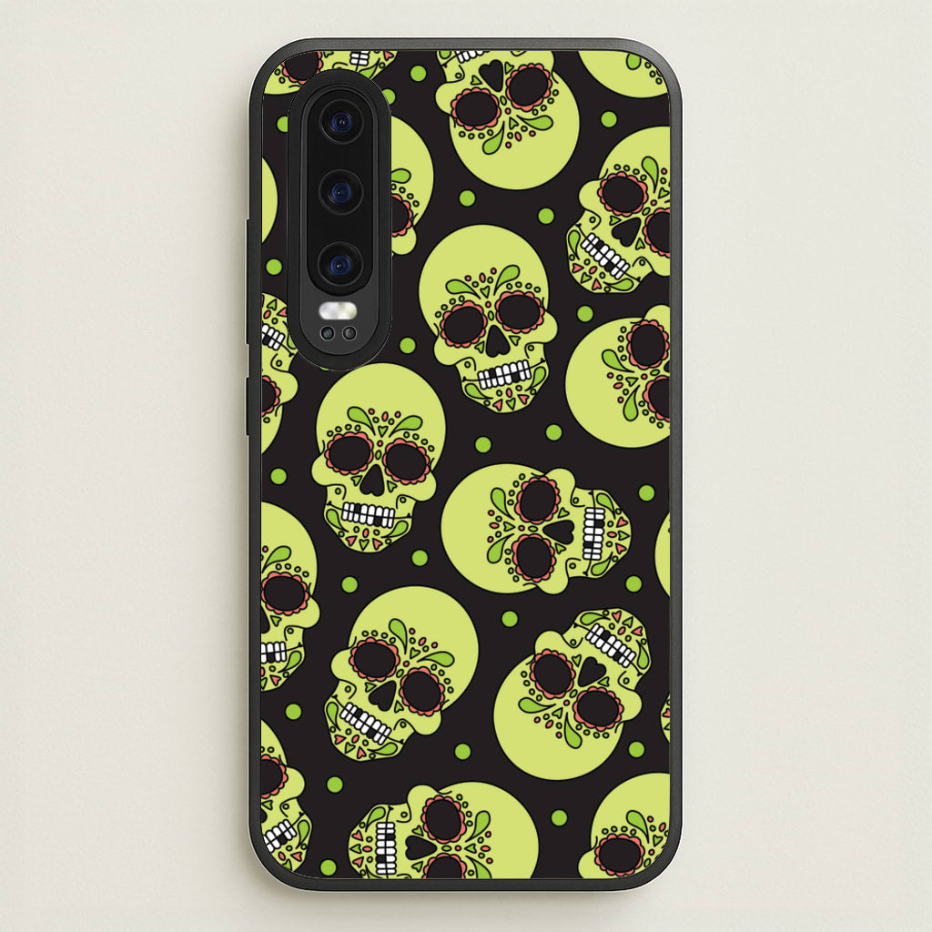 Pattern 5 - Day Of The Dead Phone Case for Huawei P30