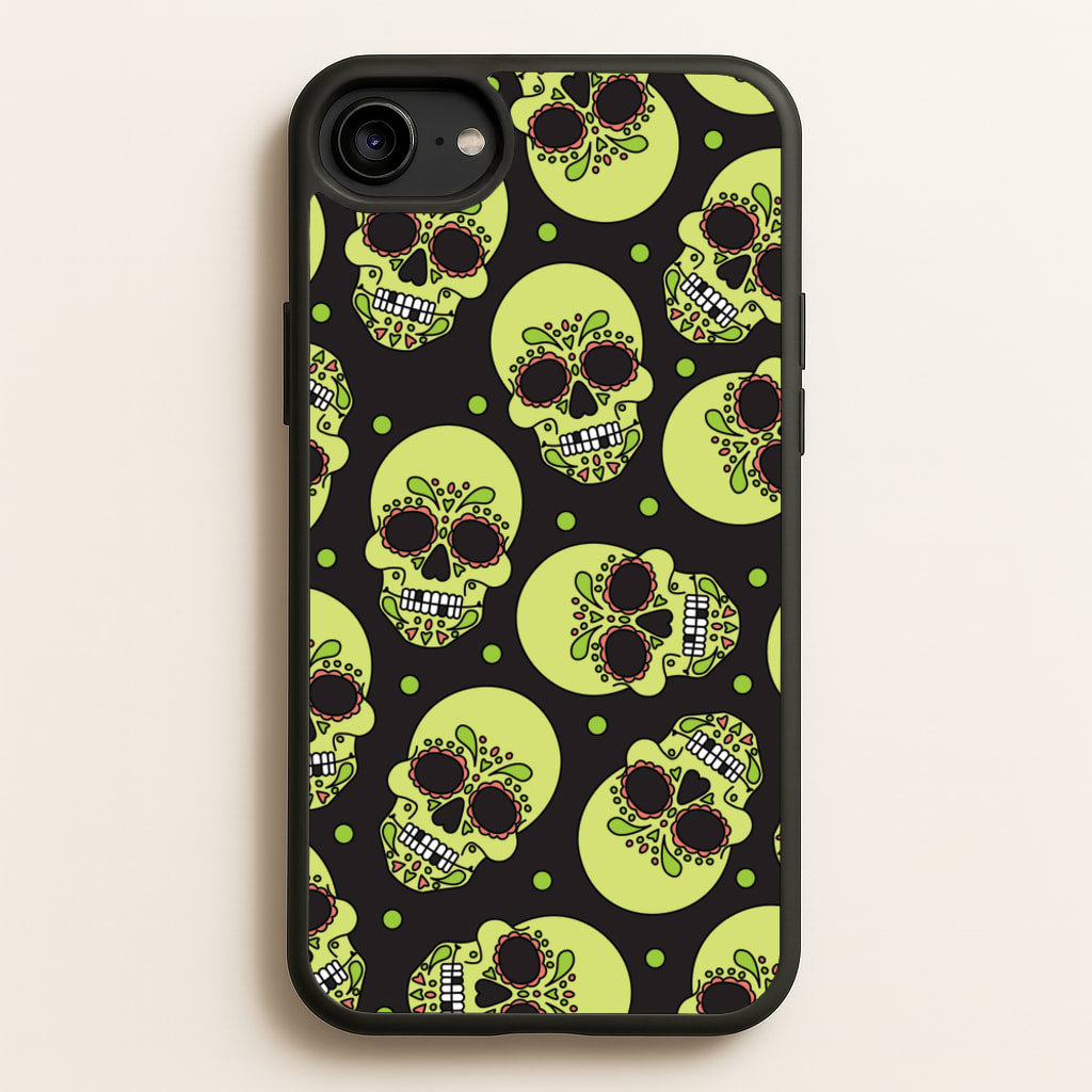Pattern 5 - Day Of The Dead Phone Case for iPhone 6 / 7 / 8 / SE