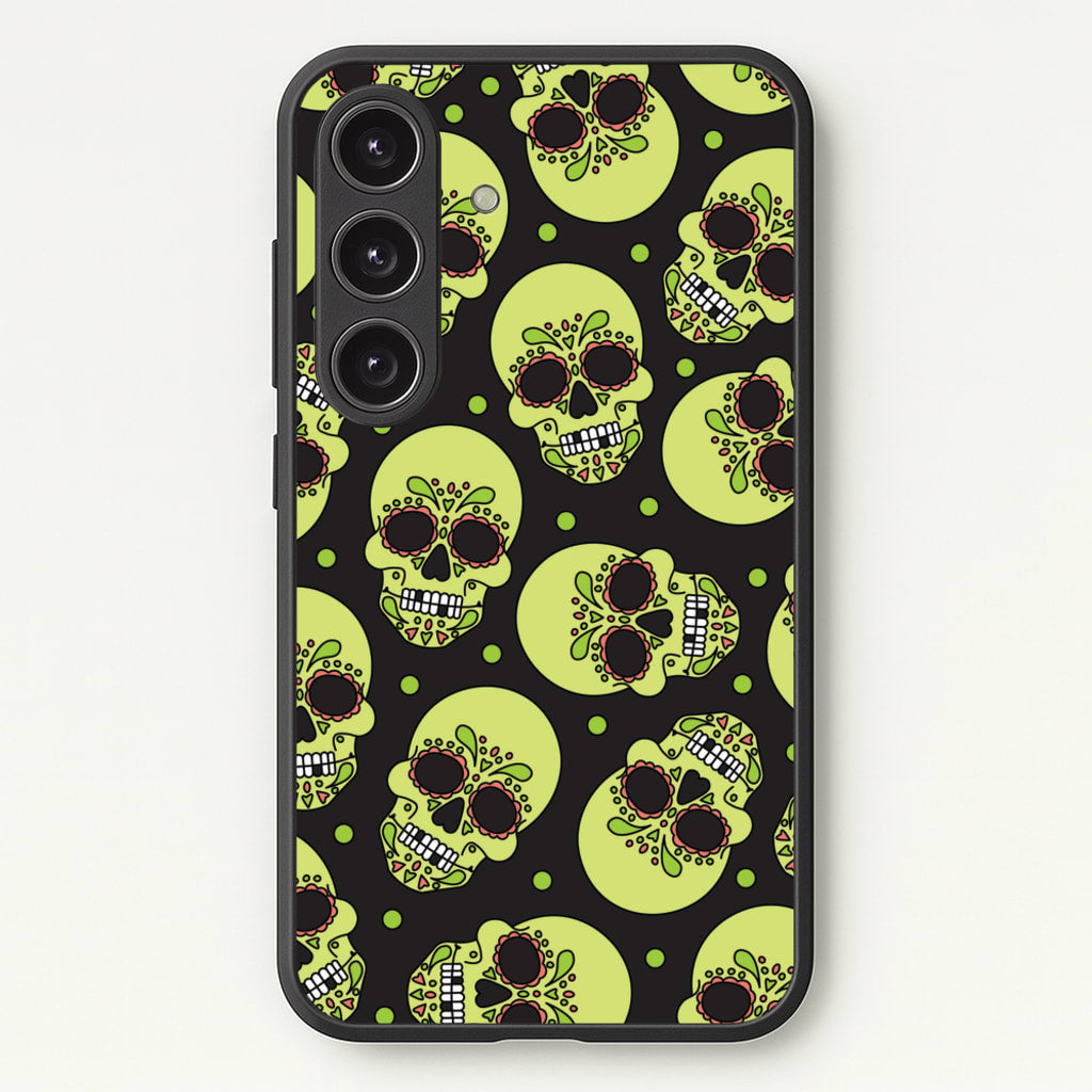 Pattern 5 - Day Of The Dead Phone Case for Galaxy S24 Plus