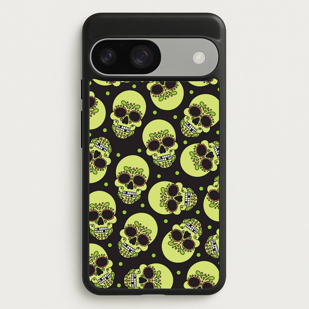 Pattern 5 - Day Of The Dead Phone Case for Google Pixel 9 / 9 Pro