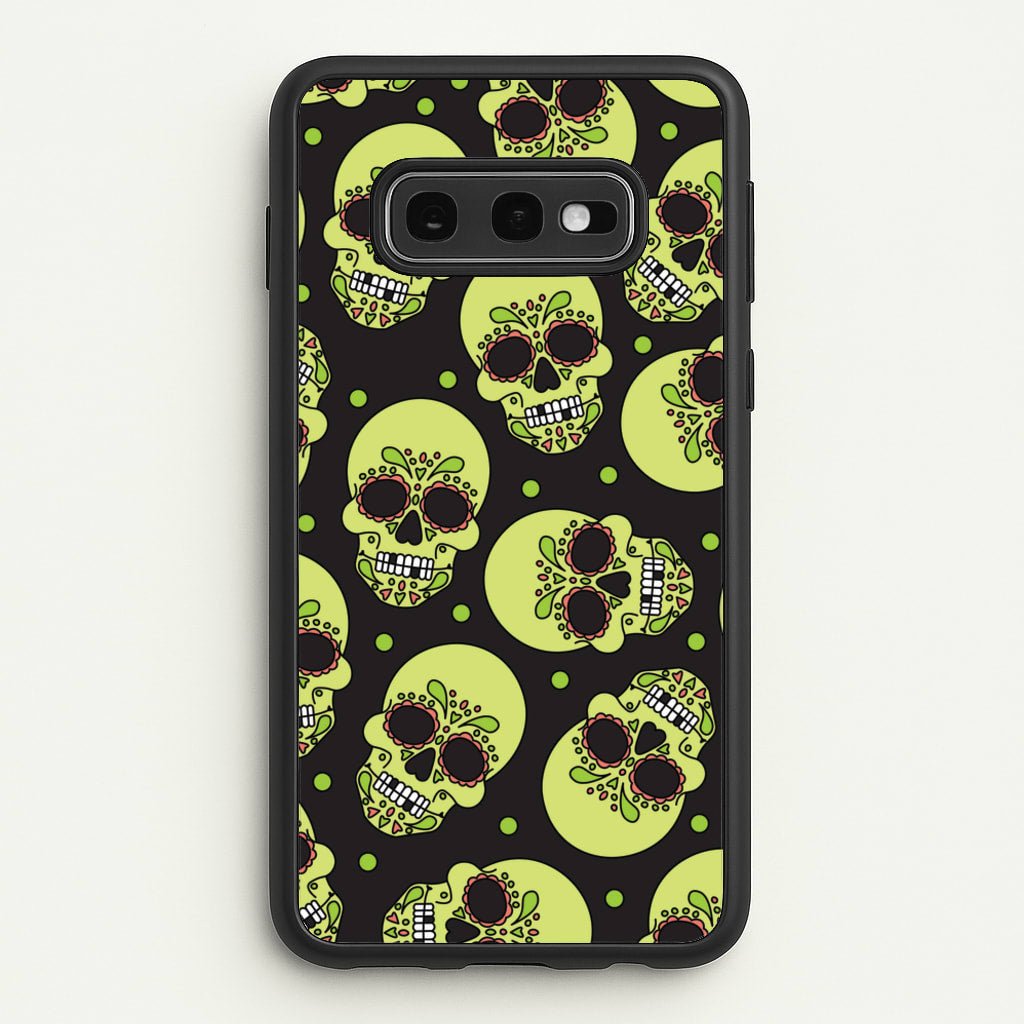 Pattern 5 - Day Of The Dead Phone Case for Galaxy S10e