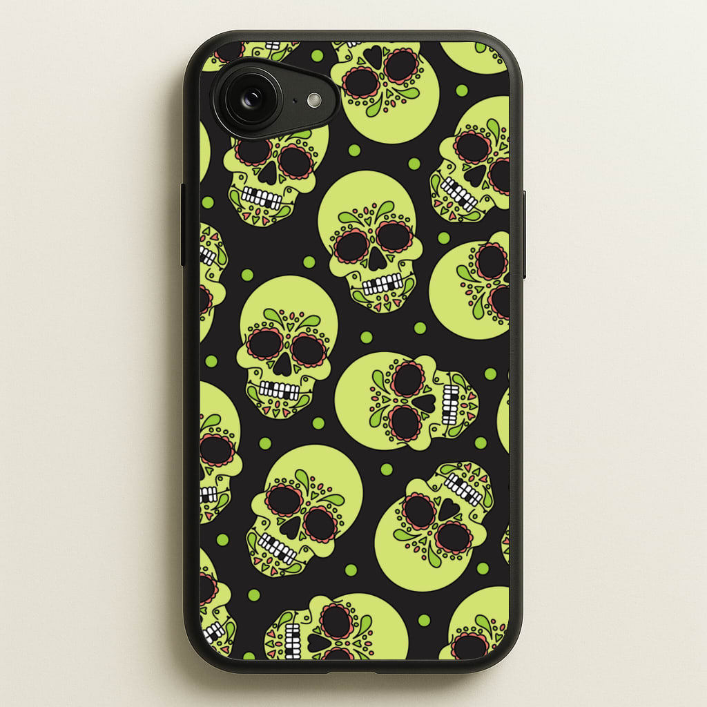 Pattern 5 - Day Of The Dead Phone Case for iPhone 16e