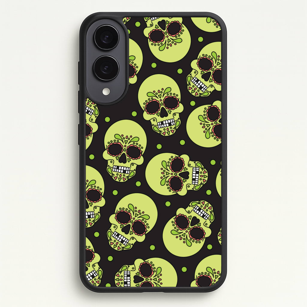 Pattern 5 - Day Of The Dead Phone Case for Galaxy S25 Edge