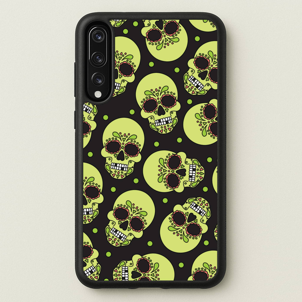 Pattern 5 - Day Of The Dead Phone Case for Huawei P20 Pro