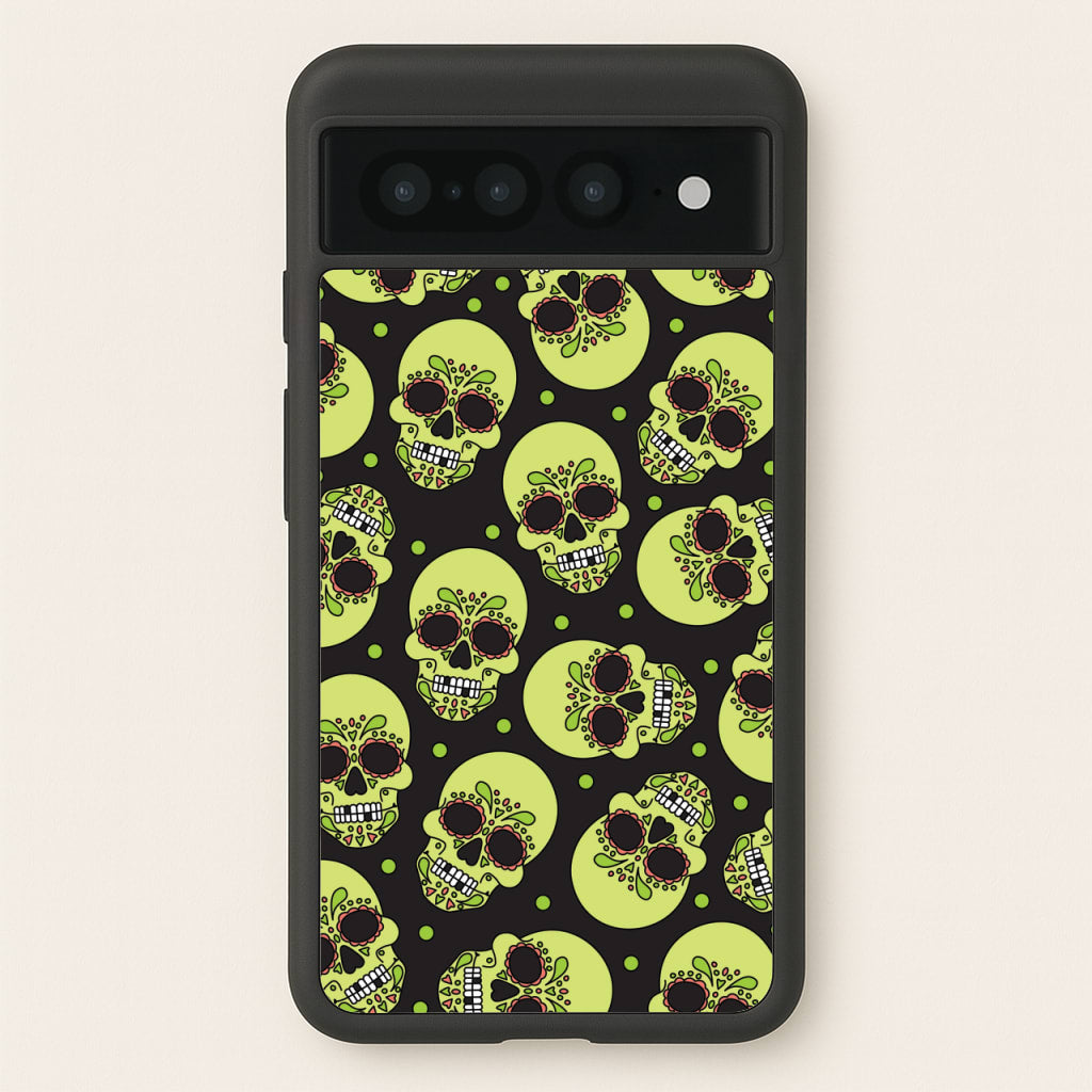 Pattern 5 - Day Of The Dead Phone Case for Google Pixel 7 Pro