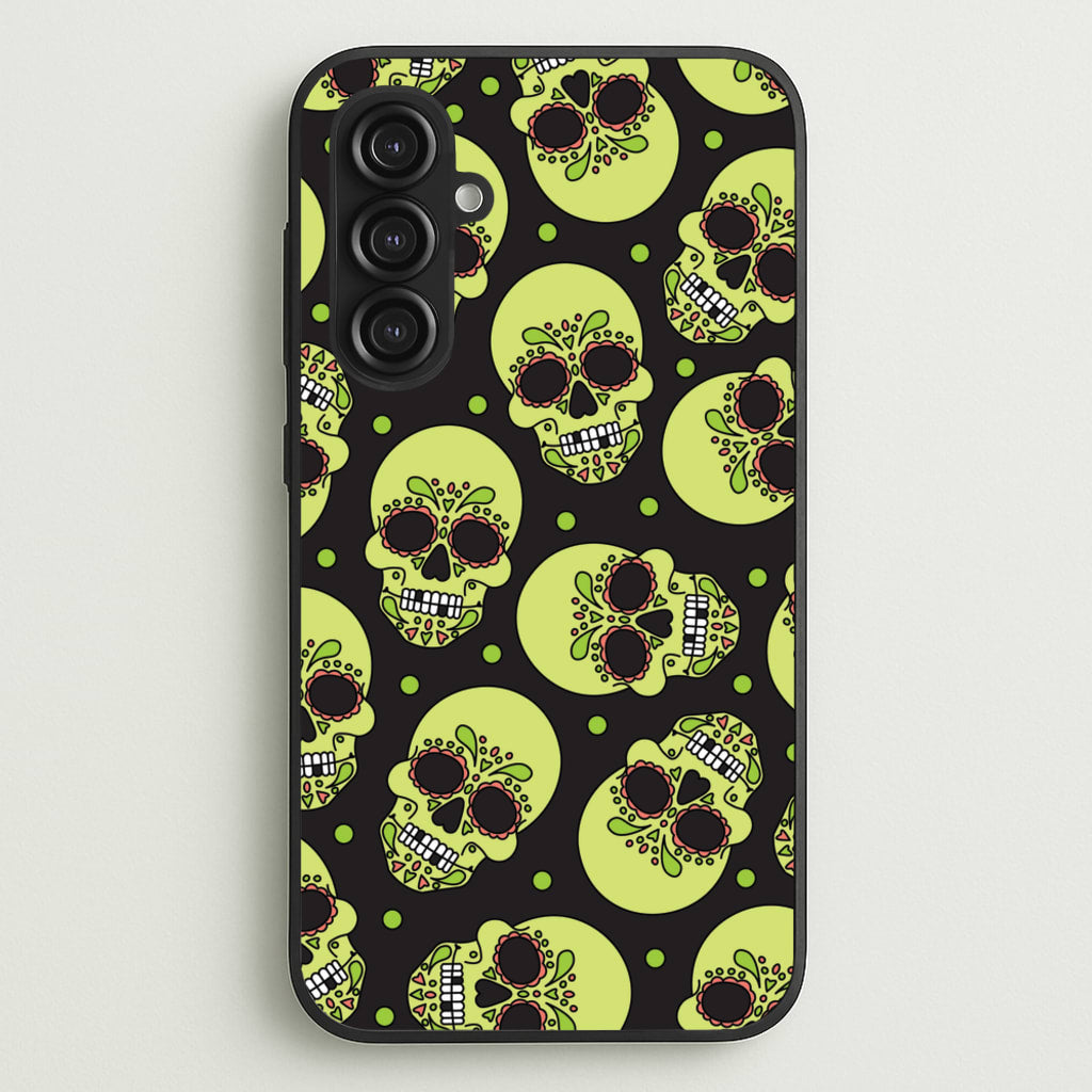 Pattern 5 - Day Of The Dead Phone Case for Galaxy S23FE