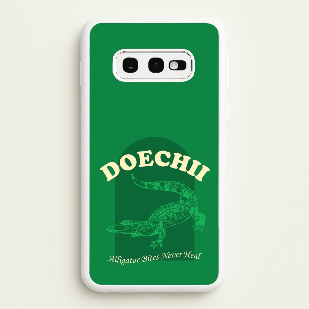 Alligator Bites Never Heal Collage - Doechii Phone Case for Galaxy S10e