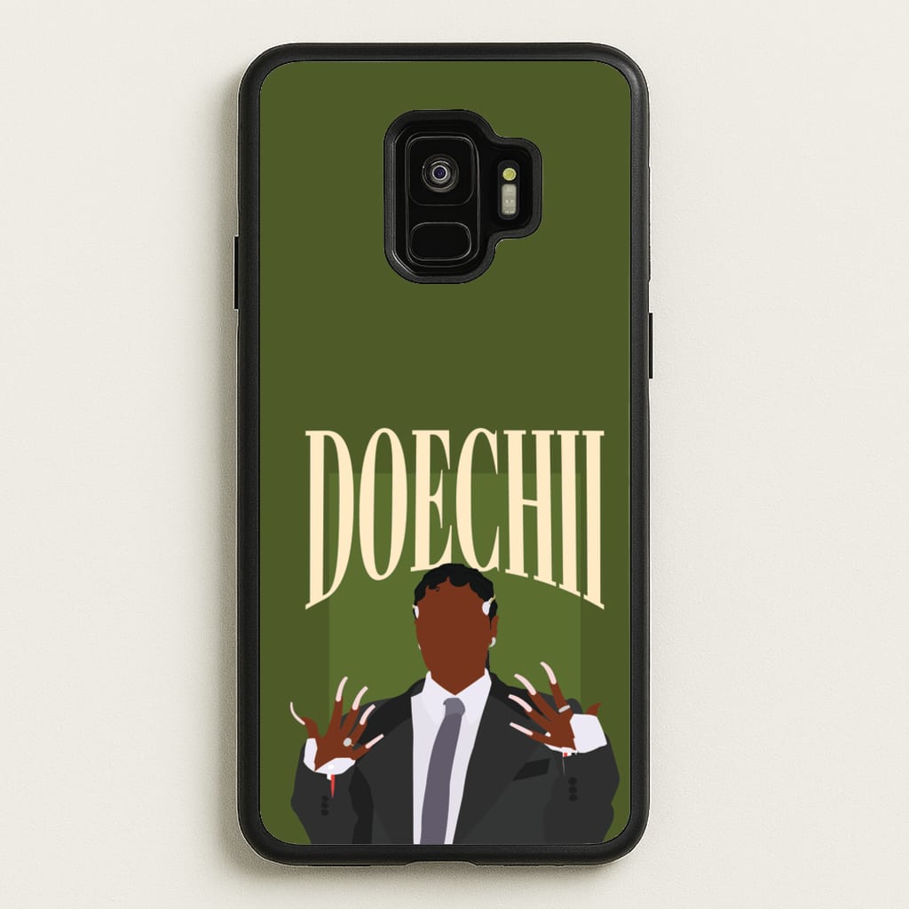 Rapper In Suit - Doechii Phone Case for Galaxy S9