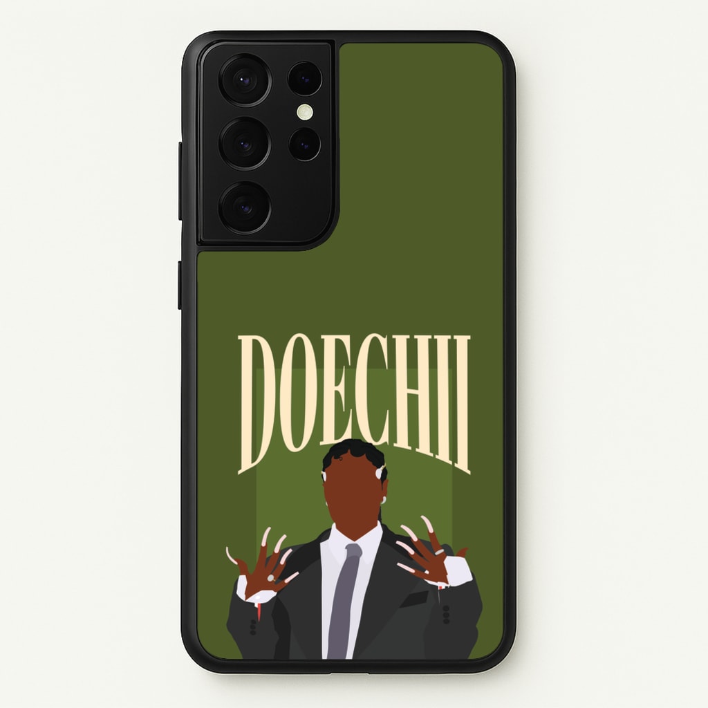 Rapper In Suit - Doechii Phone Case for Galaxy S21 Ultra