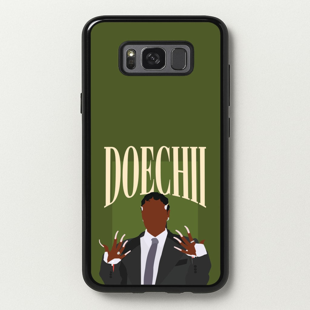 Rapper In Suit - Doechii Phone Case for Galaxy S8 Plus