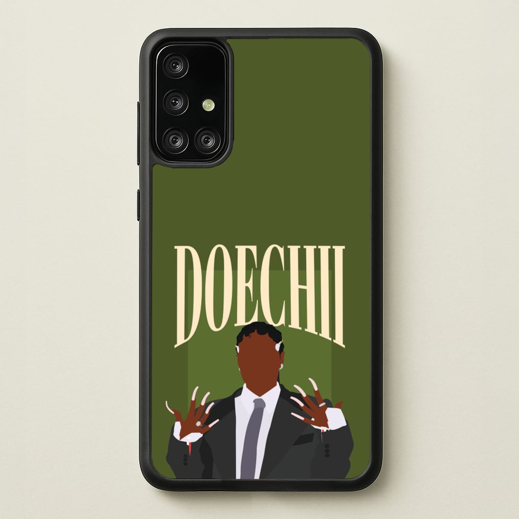 Rapper In Suit - Doechii Phone Case for Galaxy A71