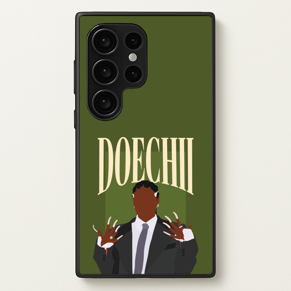 Rapper In Suit - Doechii Phone Case for Galaxy S24 Ultra