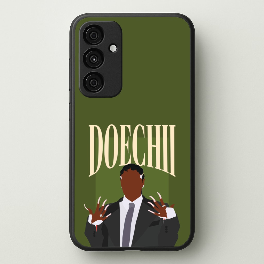 Rapper In Suit - Doechii Phone Case for Galaxy A55
