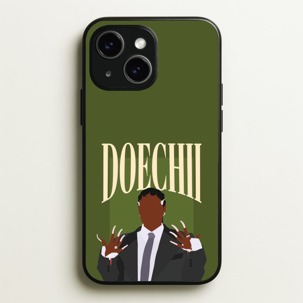 Rapper In Suit - Doechii Phone Case for iPhone 15