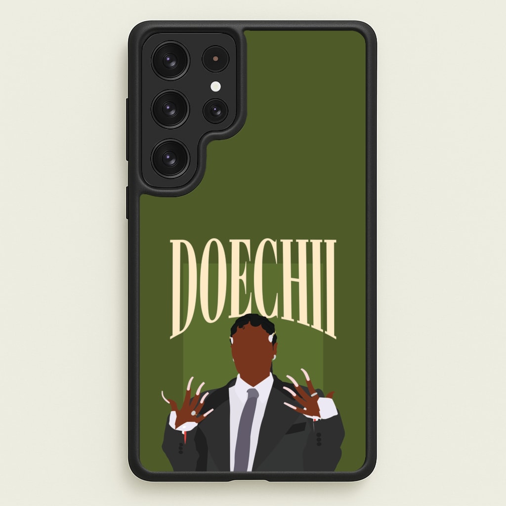 Rapper In Suit - Doechii Phone Case for Galaxy S23 Ultra