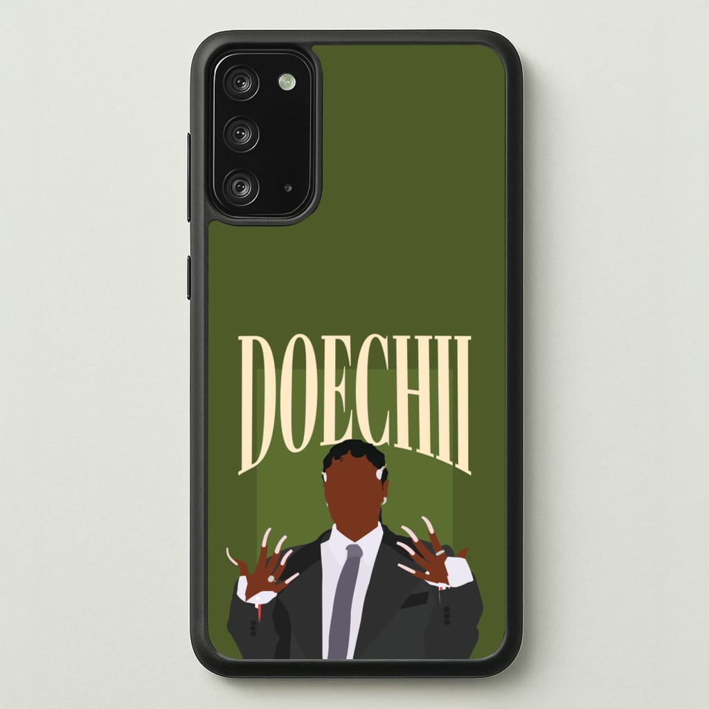Rapper In Suit - Doechii Phone Case for Galaxy Note 20
