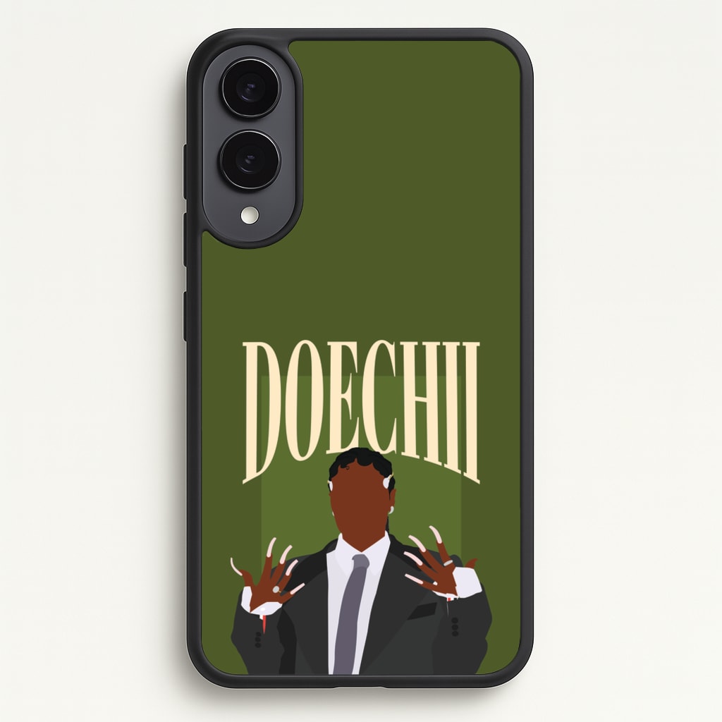 Rapper In Suit - Doechii Phone Case for Galaxy S25 Edge