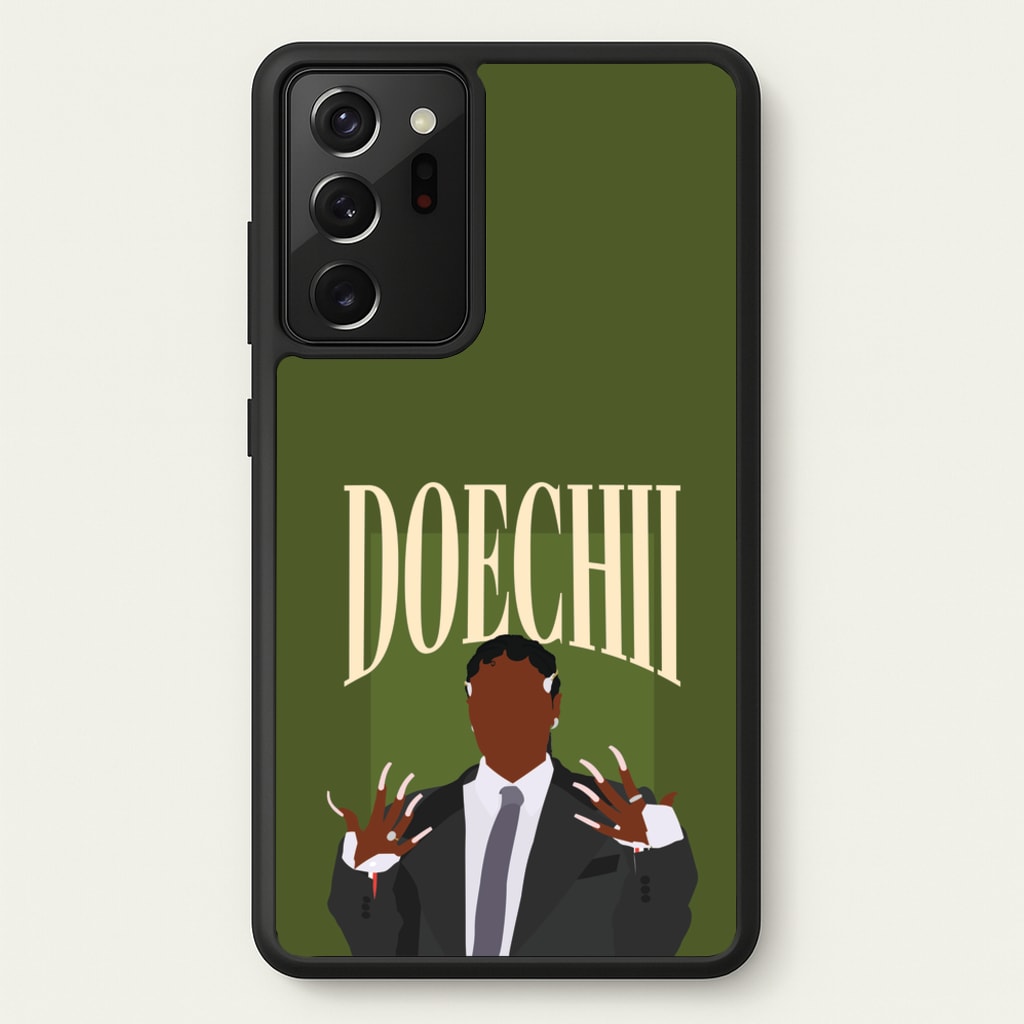 Rapper In Suit - Doechii Phone Case for Galaxy Note 20 Ultra