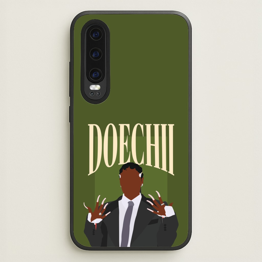 Rapper In Suit - Doechii Phone Case for Huawei P30