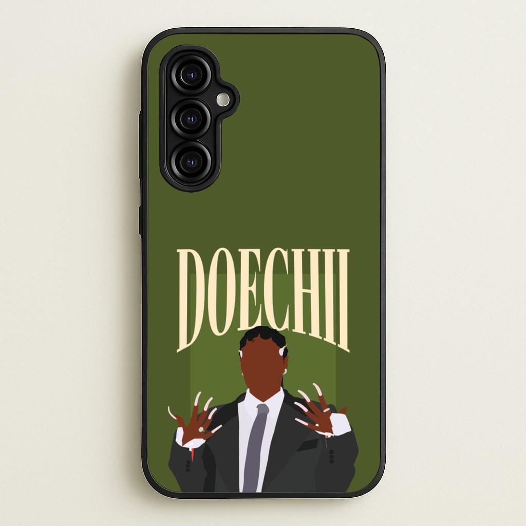 Rapper In Suit - Doechii Phone Case for Galaxy A54