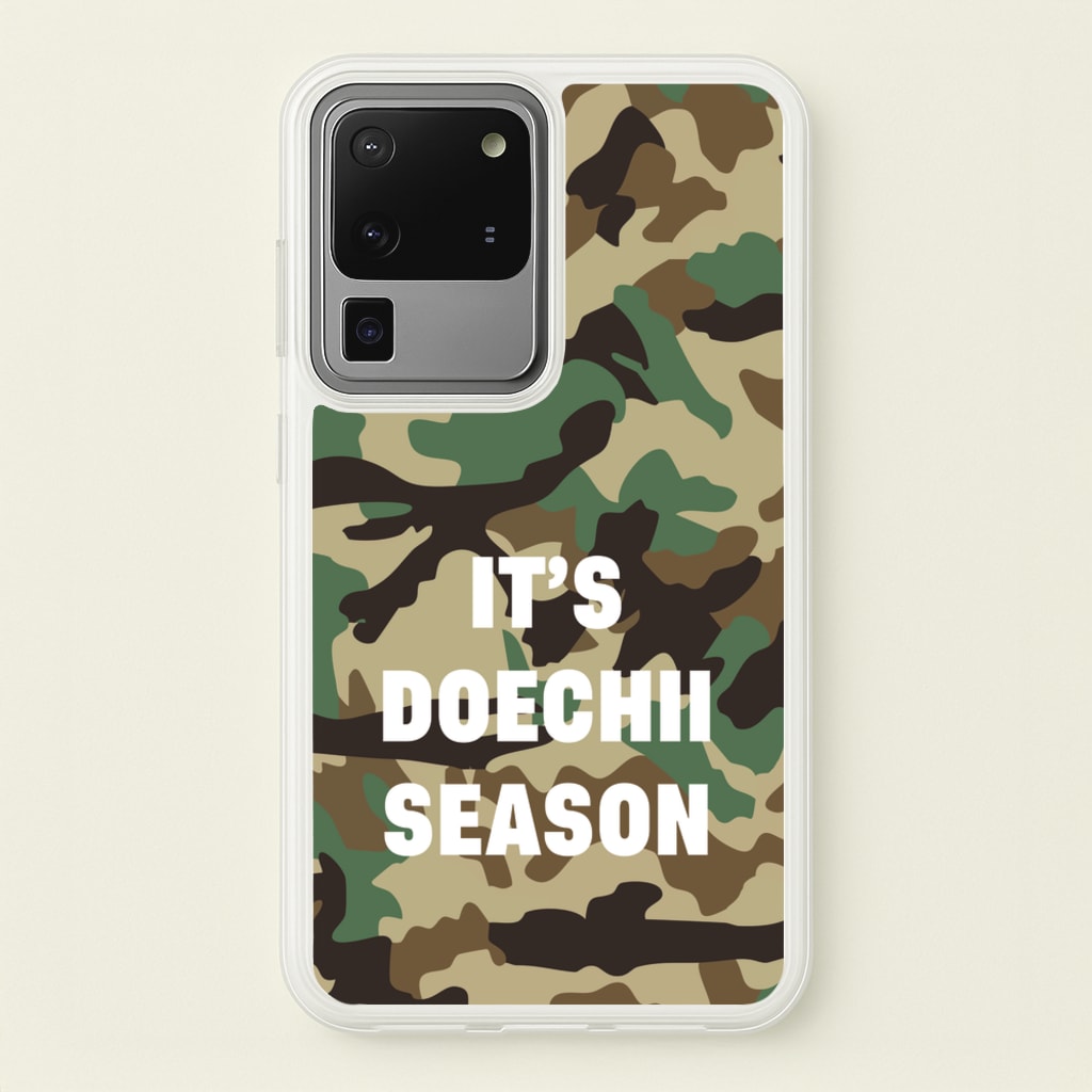 Camo Season - Doechii Phone Case for Galaxy S20 Ultra