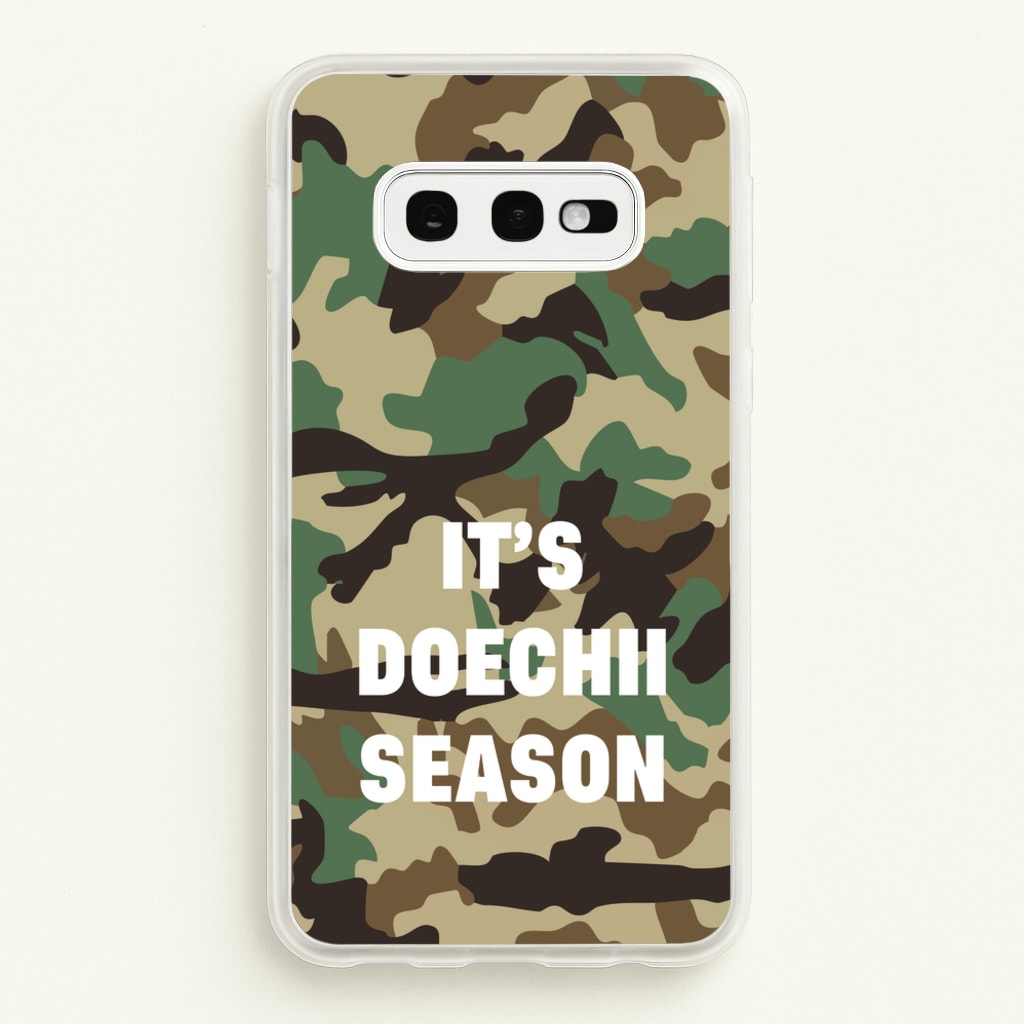 Camo Season - Doechii Phone Case for Galaxy S10e