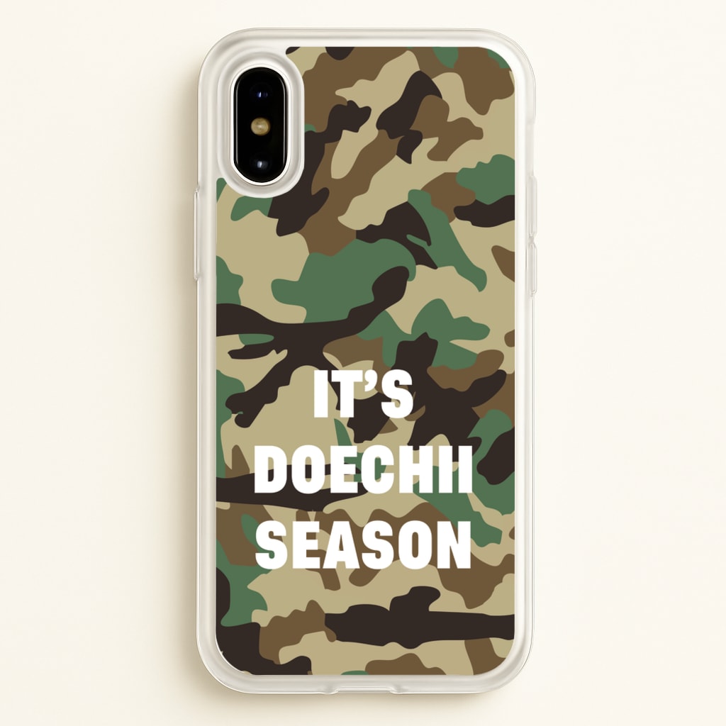 Camo Season - Doechii Phone Case for iPhone X / XS
