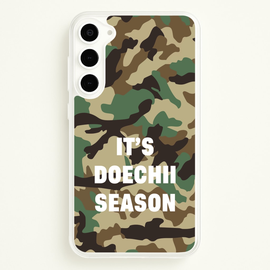Camo Season - Doechii Phone Case for Galaxy S23