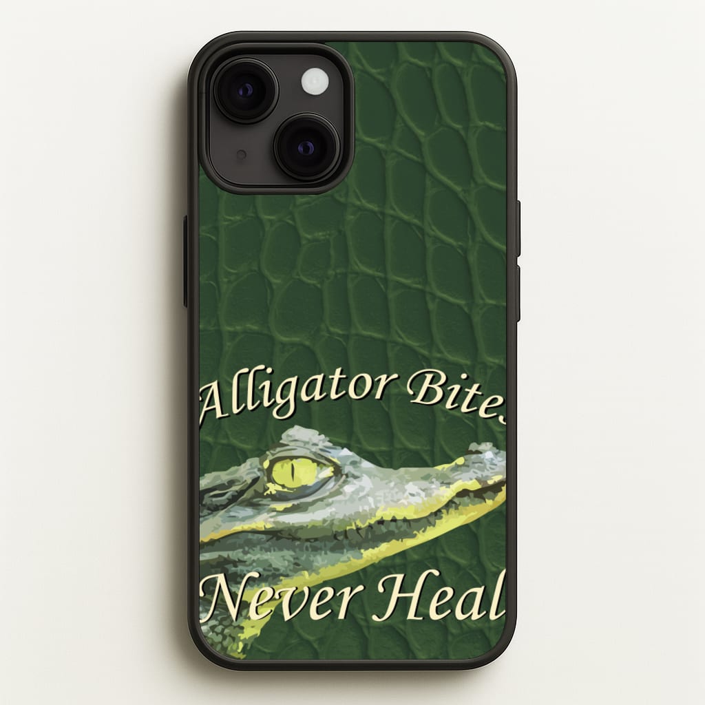 Alligator Bites Never Heal - Doechii Phone Case for iPhone 13