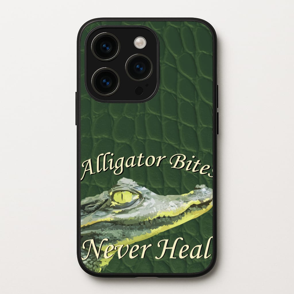 Alligator Bites Never Heal - Doechii Phone Case for iPhone 14 Pro